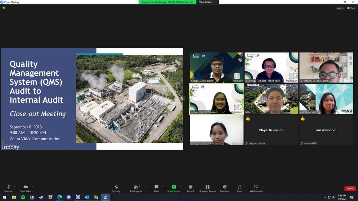 Audit Meeting